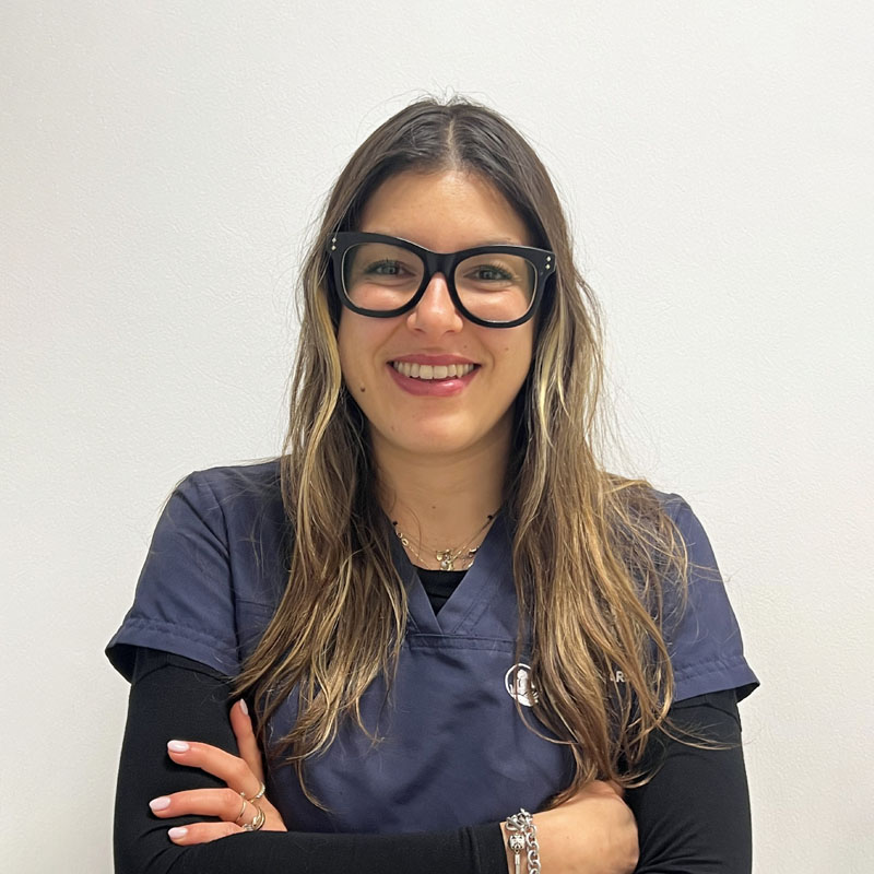 La Dottoressa Camilla Cocchetti medico veterinario della Clinica Veterinaria Europa